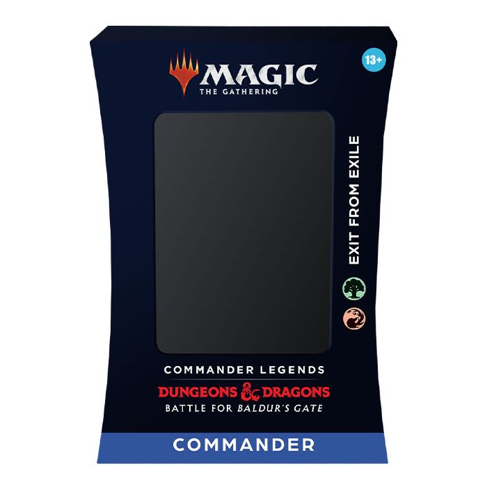 Battle for Baldurs Gate Commander Deck: Exit from Exile